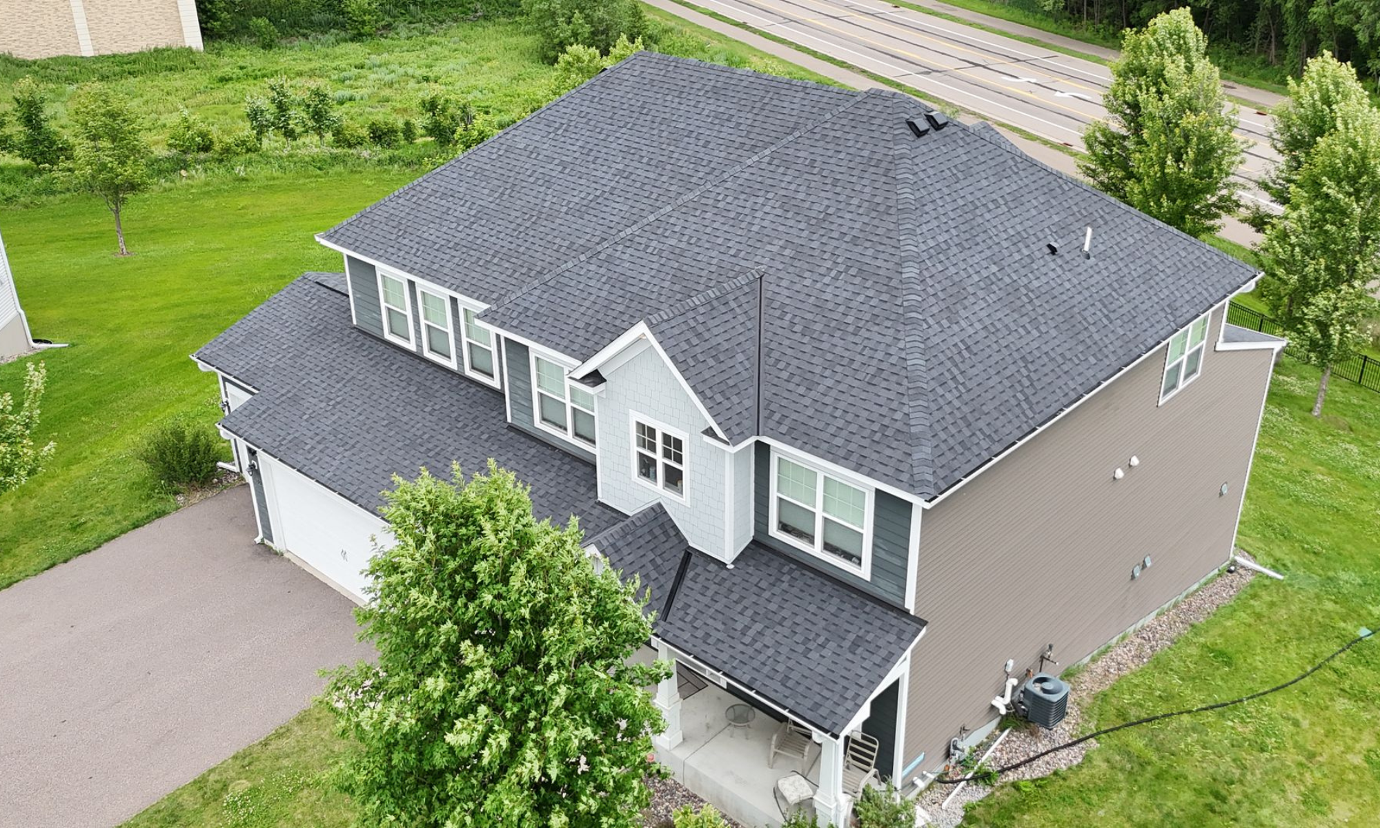 Repaired and replaced roof in Plymouth after storm damage insurance appeal